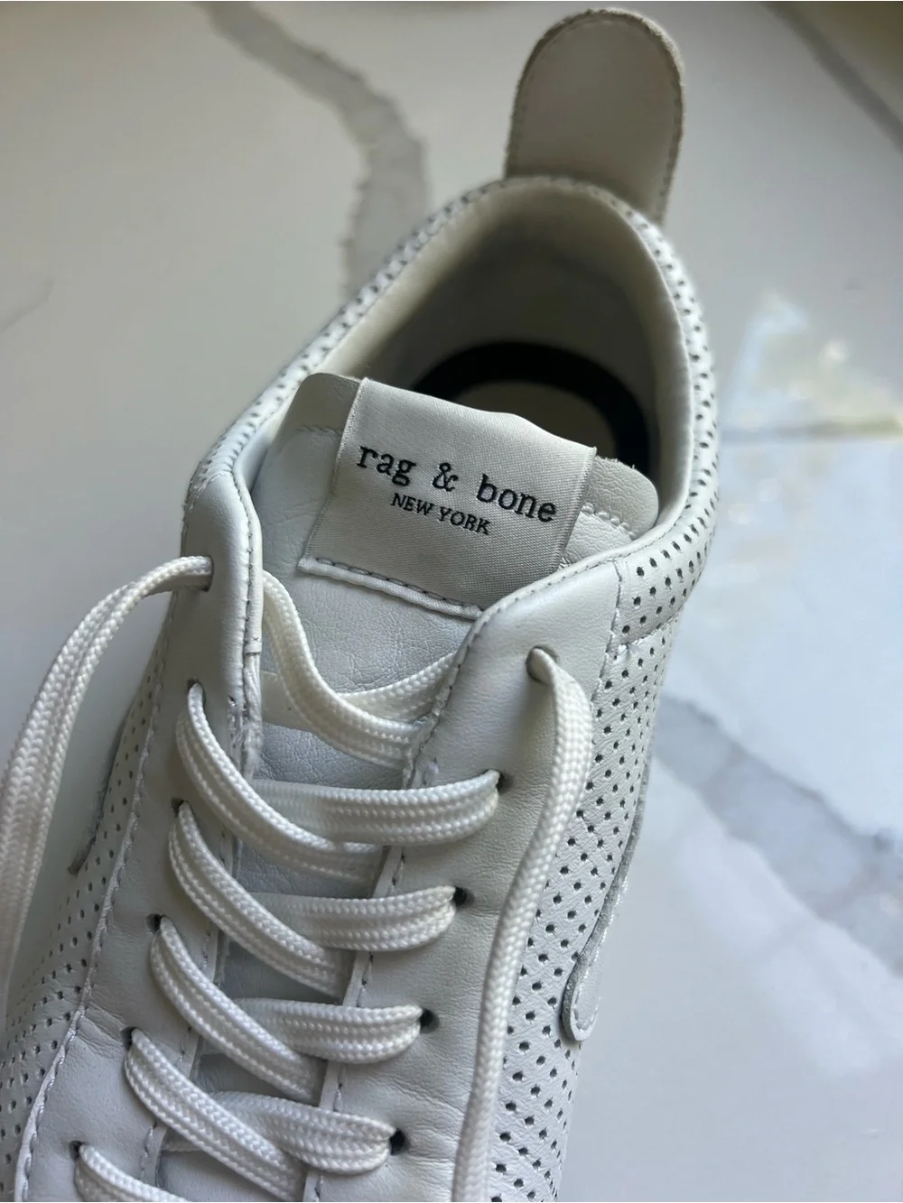 Women’s Rag & Bone White leather Sneakers